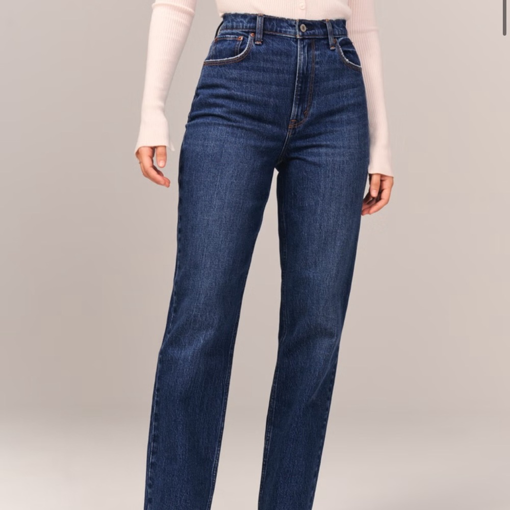 Abercrombie NWoT Curve Love Straight Jean